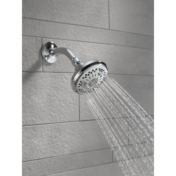 Delta 6-Spray Patterns 1.75 GPM 4.38 in. Wall Mount Fixed Shower Head in Chrome 75641 - ghdvl78glotqx4omxtnz@2x.jpg