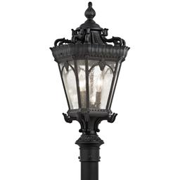 Tournai 3 Light 27" Tall Single Outdoor Post Light with Seedy Glass Panels - ghzlw6bhzl3mohkvoly5@2x.jpg