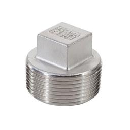Square Head Plug, 1 in, MNPT, 304/304L Stainless Steel, 150 lb - gj1ziab0it8gpgxrzmot_x500.jpg