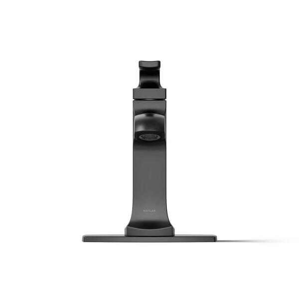 KOHLER Rubicon Single Hole Single Handle Bathroom Faucet in Matte Black R29402-4D-BL - gjnzcu5q0fggi10pmdwu@2x.jpg