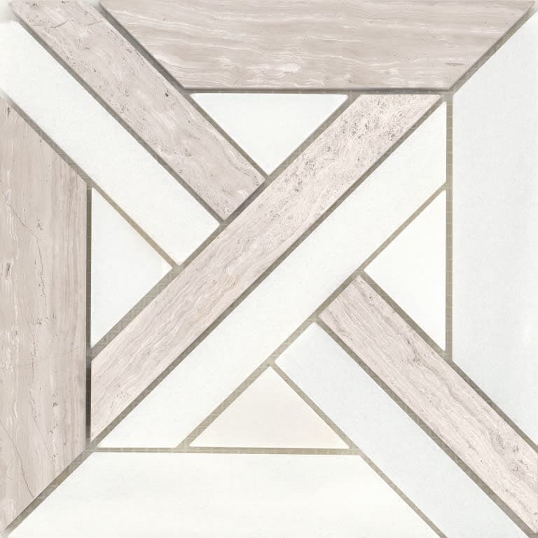 ALLURO CASTLE CREAM 9X9
