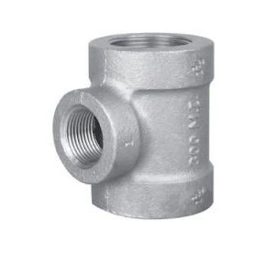 Tee, 1-1/2 x 1/2 in, FNPT, 150 lb, Malleable Iron, Galvanized - gku1bcw2fs9w62hyzdzo@2x.jpg