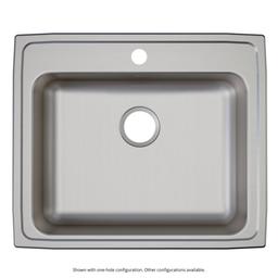 Lustertone™ Classic Single Bowl Kitchen Sink, Top Mount, ADA, 25 x 21-1/4 in, 5-7/8 in Bowl Depth, 3-Hole, 18 ga Lustrous Satin Steel, Stainless - gl8o2m000foypvhghyph@2x.jpg
