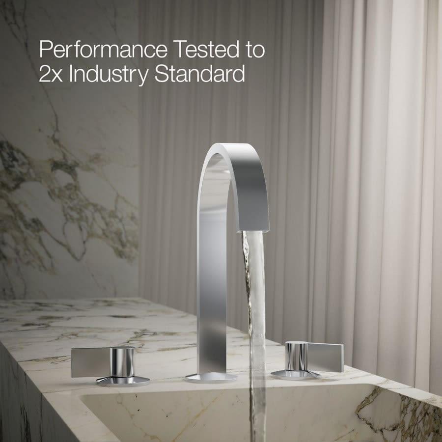 Components 1.2 GPM Single Hole Bathroom Faucet with Pop-Up Drain Assembly - Less Handles - gmcbkcwalvlcsbg00teb@2x.jpg