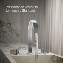 Components 1.2 GPM Single Hole Bathroom Faucet with Pop-Up Drain Assembly - Less Handles - gmcbkcwalvlcsbg00teb@2x.jpg