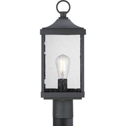 Park Court 1-Light Textured Black Traditional Outdoor Post Lantern with Clear Seeded Glass - gn7vvnz5kcjfwz4mfqha@2x.jpg