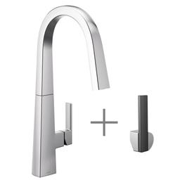 Nio 1.5 GPM Deck Mounted Pull Down Kitchen Faucet with Power Clean, Duralock, Duralast, and Reflex Technology - gpdc9ahd4wui4pnzxwqj@2x.jpg