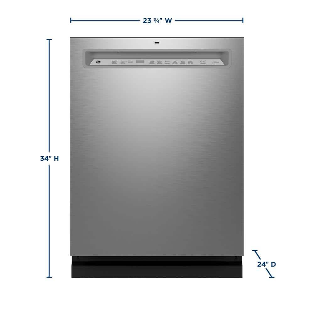 24 in. Fingerprint Resistant Stainless Front Control Built-In Tall Tub Dishwasher with Dry Boost, 3rd Rack, and 47dBA - gpdwkemxodlfc17ntdez@2x.jpg