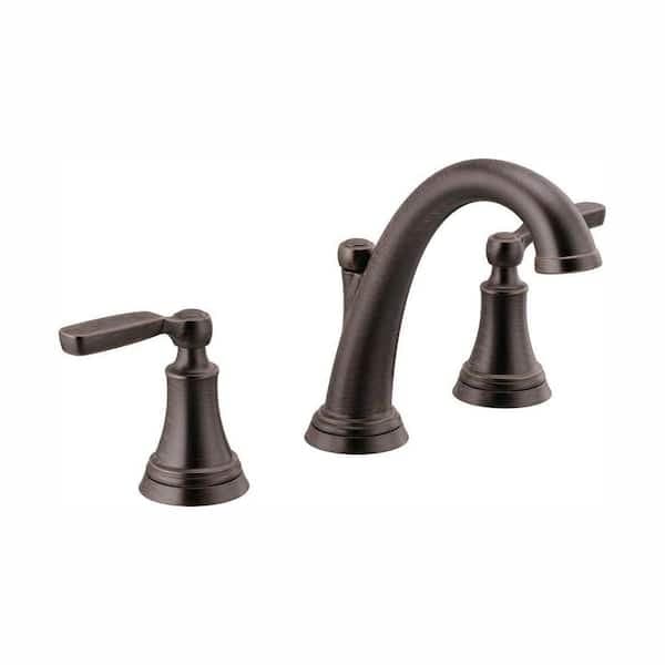 Delta Woodhurst 8 in. Widespread 2-Handle Bathroom Faucet in Venetian Bronze 3532LF-RBMPU - gqlscyx4yyf3i2g2pnwz@2x.jpg