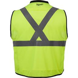 Performance Safety Vest, L/XL, Hi-Viz Yellow, Polyester, Hook and Loop/Zipper Closure, 15 Pockets, ANSI Class Class 2, ANSI/ISEA 107-15 Type R - grgfomo75bfairta3fon@2x.jpg