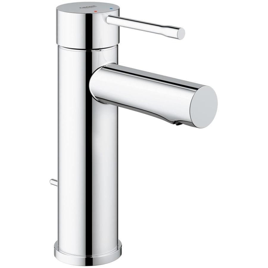 Essence 1.2 GPM Single Hole Bathroom Faucet with Pop-Up Drain Assembly, StarLight, SilkMove, and EcoJoy Technology - grohe-3221600a-3378565@2x.jpg