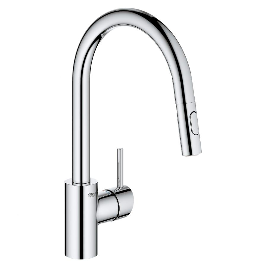 Concetto 1.75 GPM Single Hole Pull Down Kitchen Faucet - grohe-32665003-6579859@2x.jpg