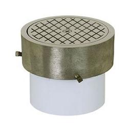 Cleanout With Top, 3 in Outlet, Socket, 4-3/8 in Cover, Round, Nickel Bronze - gryjkodv1jul745b0pkm@2x.jpg
