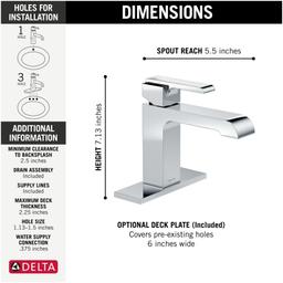 Ara 1.2 GPM Single Hole Bathroom Faucet with Metal Pop-Up Drain Assembly - Limited Lifetime Warranty - gtiu67ii1wvadfipzh3d@2x.jpg