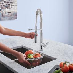 K7 Kitchen Faucet, Deck Mount, ADA, 1 Lever Handle, 1-Hole, Chrome - gtk38mnhkirxhxygwksb@2x.jpg