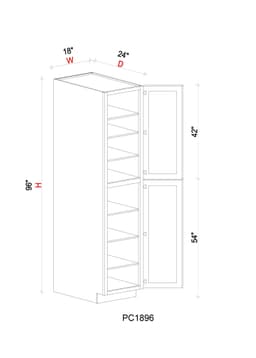 Pantry Cabinet - 18"W x 96"H x 24"D - 1D - gtonz8vcvw7dztagmnpd@2x.jpg