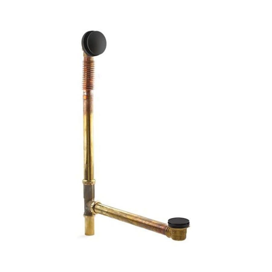 Clearflo™ K-7265 Bath Drain Full Kit, Toe Touch, Brass, Matte Black - guikf760kq3jvxcv5vz7@2x.jpg
