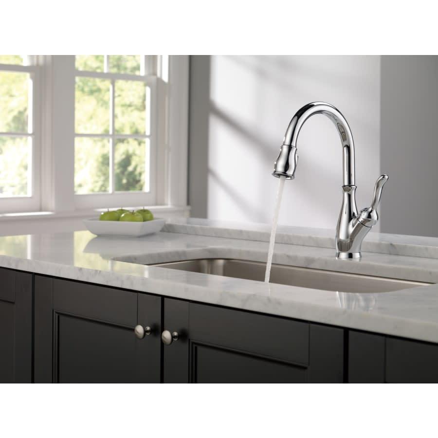 Leland Pull-Down Kitchen Faucet with Magnetic Docking Spray Head and ShieldSpray - Includes Lifetime Warranty - guoaqbq8fdfq360sadcz@2x.jpg