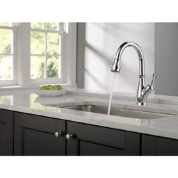 Leland Pull-Down Kitchen Faucet with Magnetic Docking Spray Head and ShieldSpray - Includes Lifetime Warranty - guoaqbq8fdfq360sadcz@2x.jpg