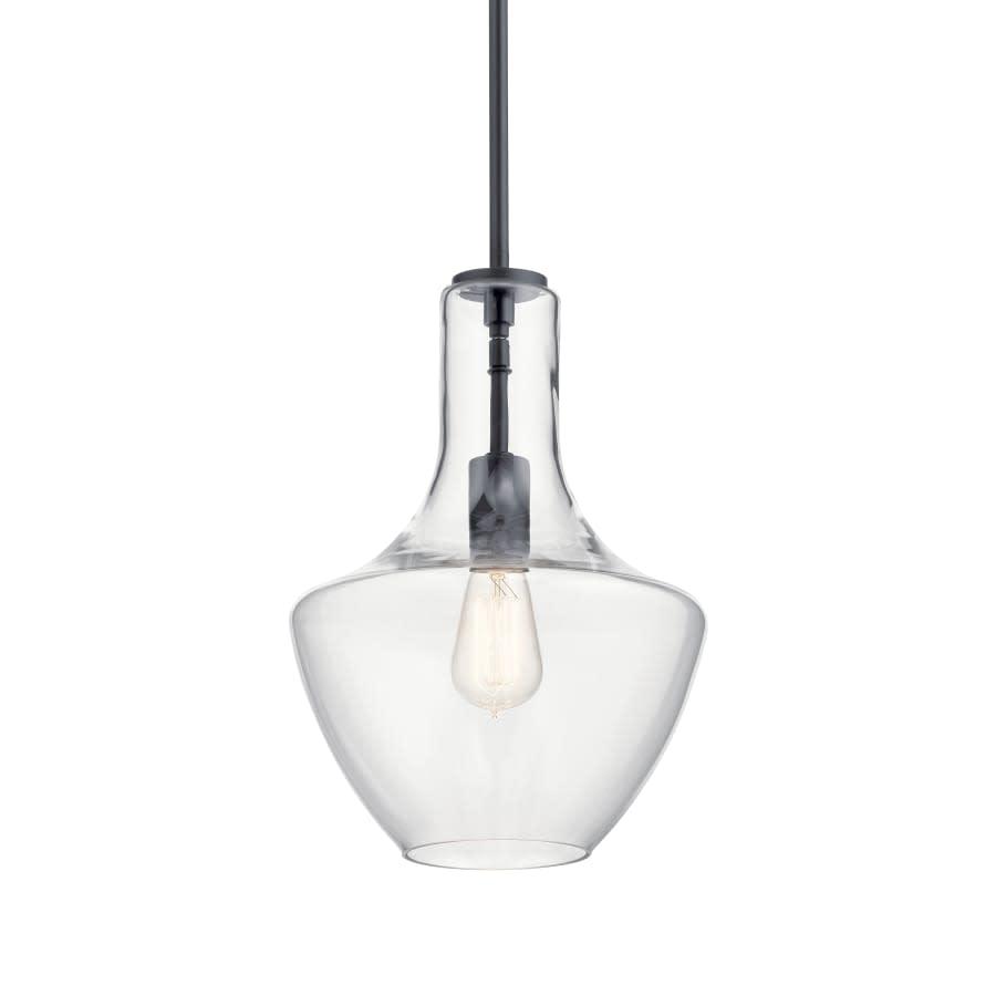 Everly Single Light 11" Wide Pendant with Clear Glass Shade - guoazrua8ohcfkxmkhor@2x.jpg