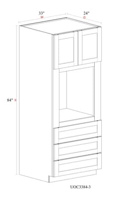 Oven Pantry Cabinet- 33"W x 84"H x 24"D - 2D, 3DRW - gvrj93vgxhgfthmgyzyi@2x.jpg