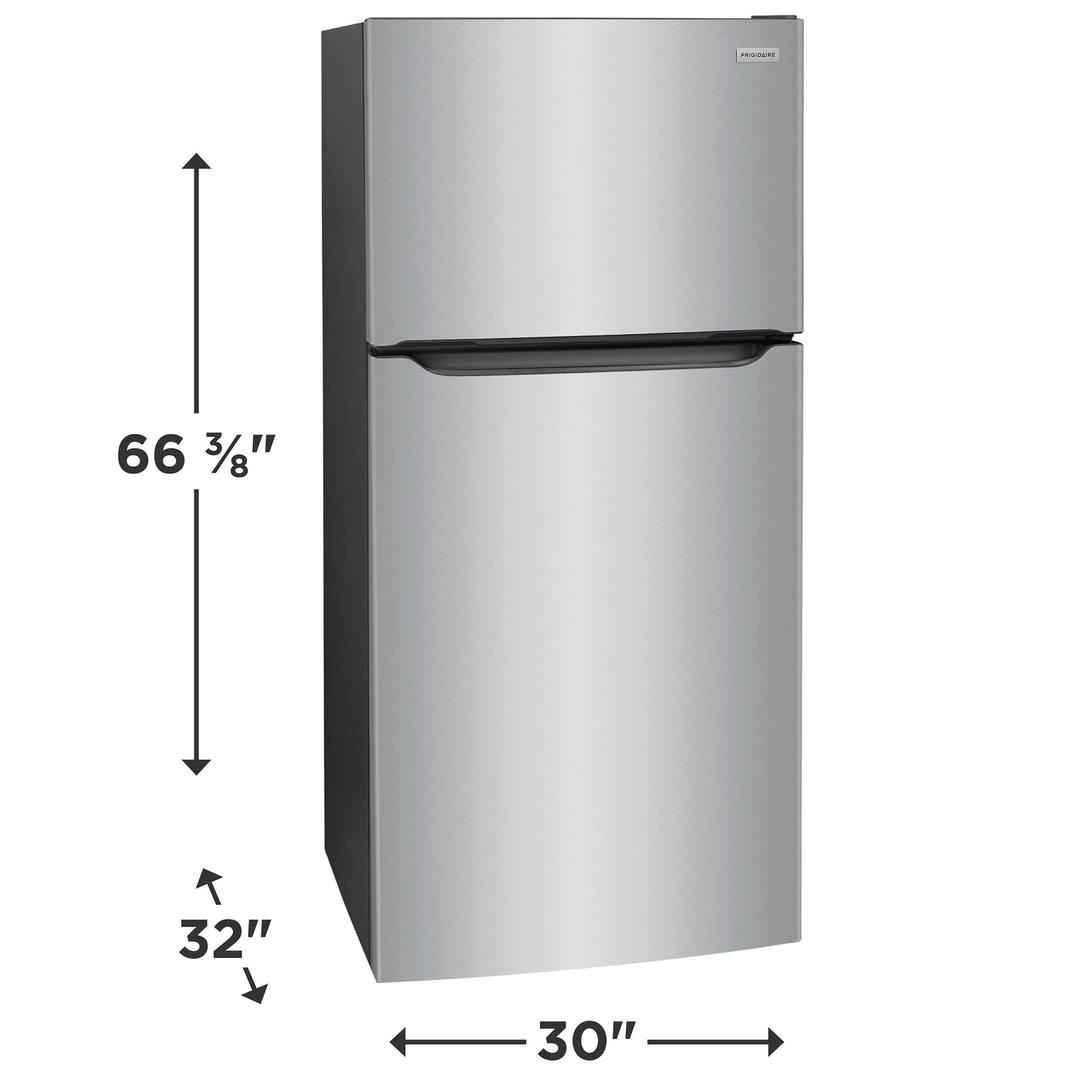 Frigidaire 30 in. 20 cu. ft. Top Freezer Refrigerator in Stainless Steel - gw2292hq9hewenq4ubln@2x.jpg