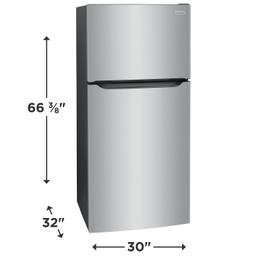 Frigidaire 30 in. 20 cu. ft. Top Freezer Refrigerator in Stainless Steel - gw2292hq9hewenq4ubln@2x.jpg