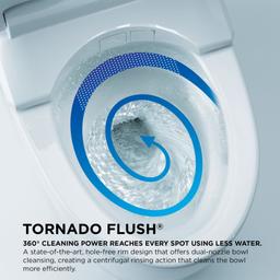 Nexus 1.28 GPF One Piece Elongated Chair Height Toilet with Tornado Flush Technology - Seat Included - gwc0upcito4lgoyphm4z@2x.jpg