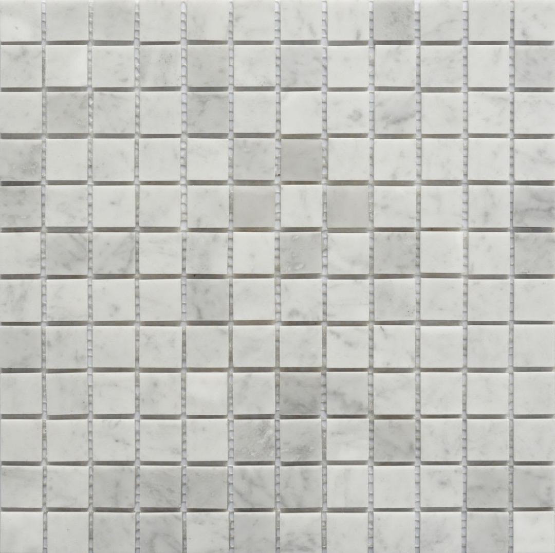CARRARA MARBLE 1X1 SQUARE 12X12 MOSAIC - gwghoivba0f68v2ajt4b@2x.jpg