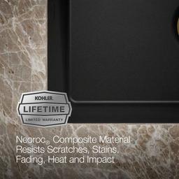 Cairn Slim Divide 33-1/2" Undermount Double Bowl Neoroc Granite Composite Kitchen Sink with Large Bowl Sink Rack - gxqzaaqydtrypuhy7h7c@2x.jpg