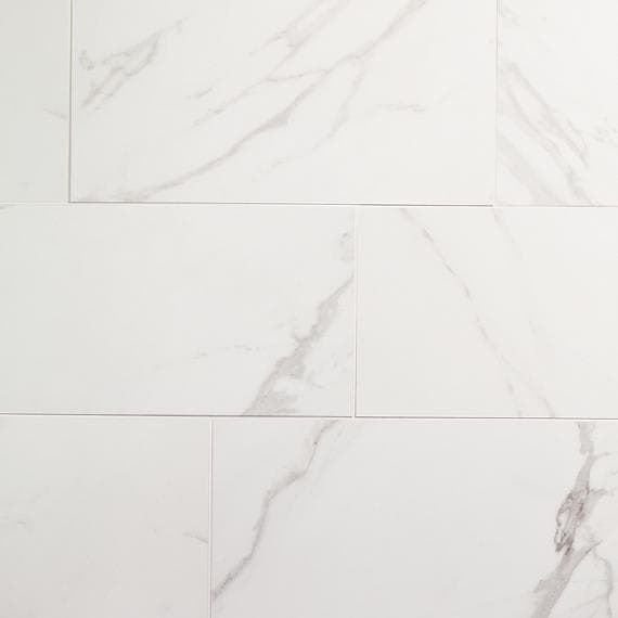 Artsy Studio Carrara Rectangle 12X24 Matte