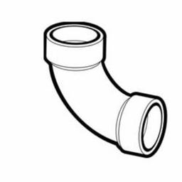 DWV Long Turn 90 deg Elbow, 1-1/2 in, Hub, ABS - gzecfms6kqyswe7bnw5v@2x.jpg