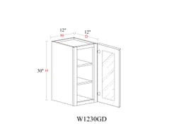 Wall Cabinet - 12"W x 30"H x 12"D Glass Door Only - gzh8qofskssylmjpjj3m@2x.jpg