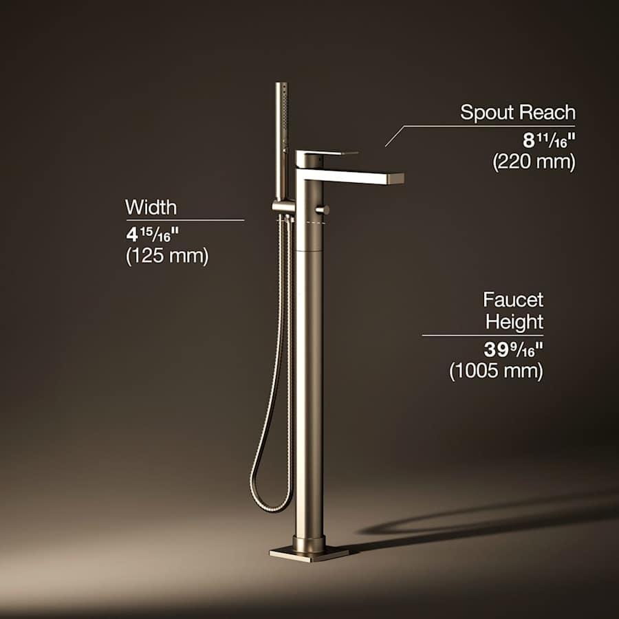 Parallel Floor Mounted Tub Filler - Includes Hand Shower - gzsosesgpmwwgjoadn4y@2x.jpg