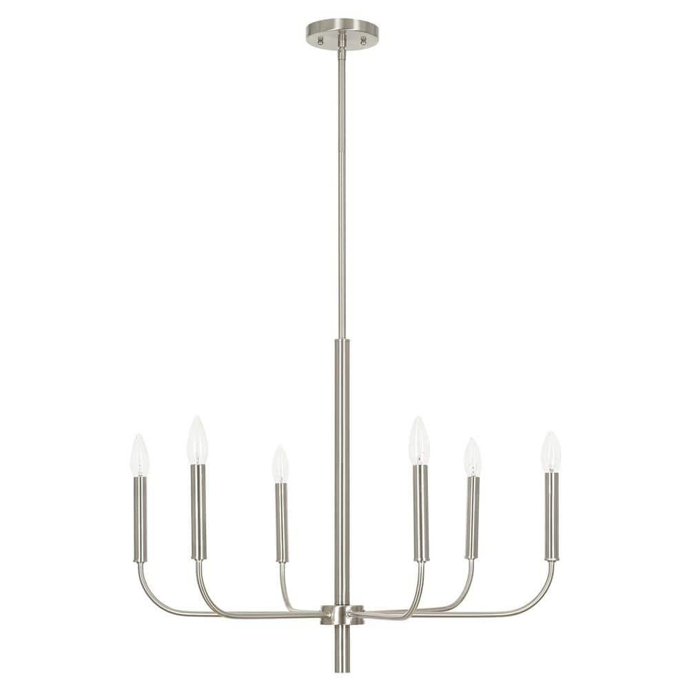 6-Light Brushed Nickel Classic Candlestick Chandelier - h1xvj1dz2vtti71wuaq4@2x.jpg