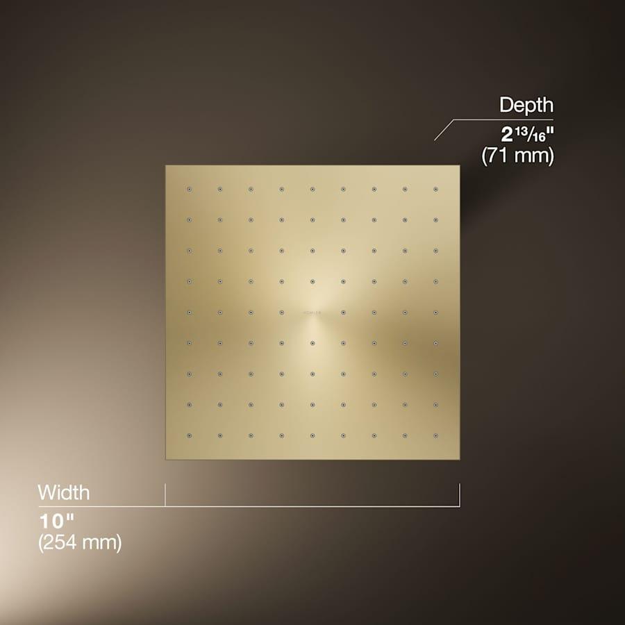 Radiant Contemporary Square 10" Single Function 2.5 GPM Rainhead with MasterClean Sprayface and Katalyst Air-Induction Technology - h65k6hpzpgre3t6lamux@2x.jpg