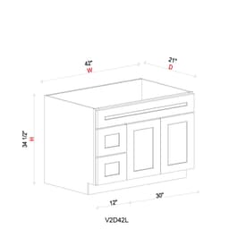 Vanity Sink Base Cabinet with Drawers Left - 42"W * 34- 1/2"H * 21"D - h6k5wyrqgq2vt3upmvxo@2x.jpg
