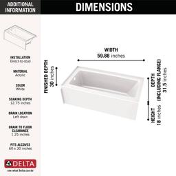 Classic 500 60 in. x 30 in. Soaking Bathtub with Left Drain in High Gloss White - h8ulokk5kdaj0wsag5sf@2x.jpg