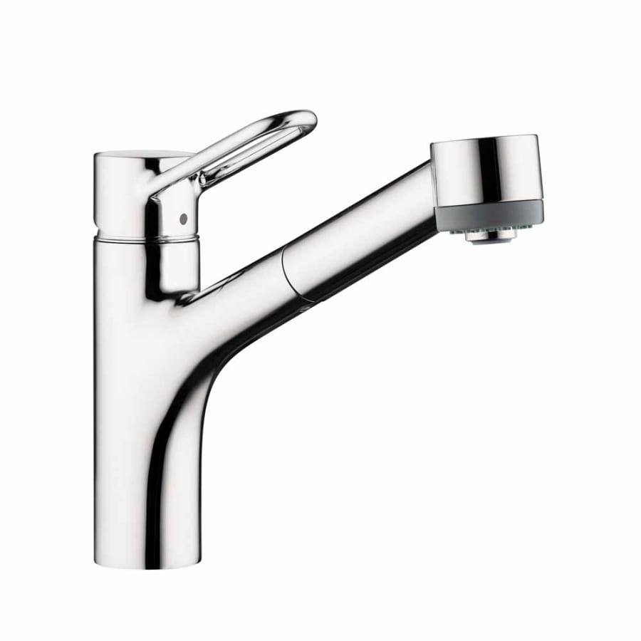 Talis Loop 1.75 GPM Pull-Out Spray Kitchen Faucet with Locking Spray Diverter - Limited Lifetime Warranty - hansgrohe-04704005-8783533@2x.jpg