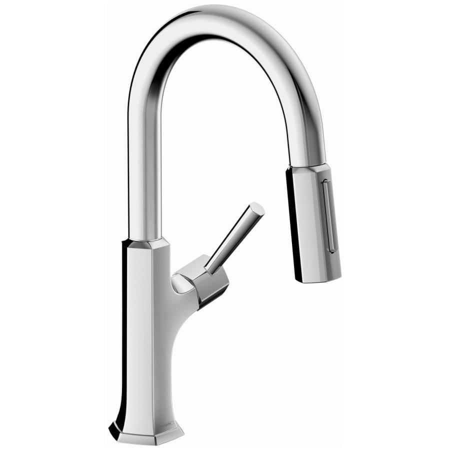Locarno 1.75 GPM Pull Down Prep Kitchen Faucet with Magnetic Docking & Toggle Spray Diverter - Limited Lifetime Warranty - hansgrohe-04853000-8783533@2x.jpg