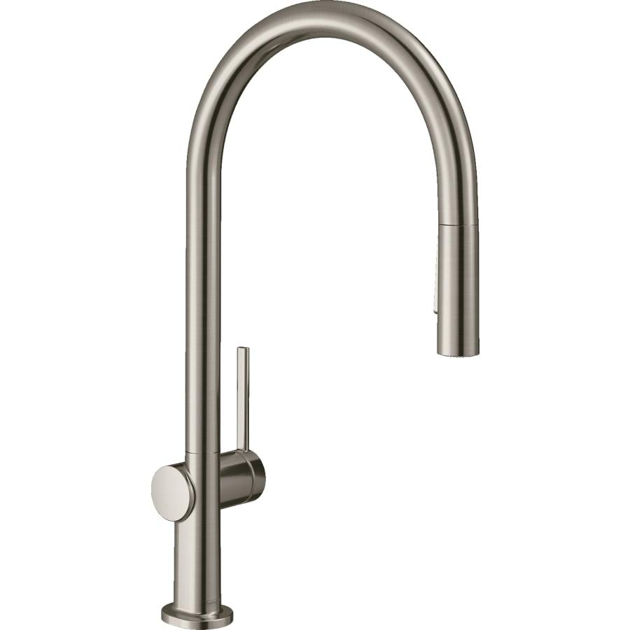 Talis N 1.75 GPM Single Hole Pull Down Kitchen Faucet - hansgrohe-72800801-8783533@2x.jpg