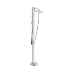 Finoris Floor Mounted Tub Filler with Built-in Diverter - Includes Hand Shower - hansgrohe-76445001-8783533@2x.jpg