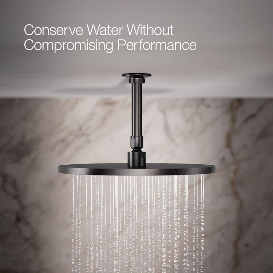 Contemporary Round 12" Single Function 2.5 GPM Rainhead with MasterClean Sprayface and Katalyst Air-Induction Technology - hbgxr2p2ote9urc4enav@2x.jpg