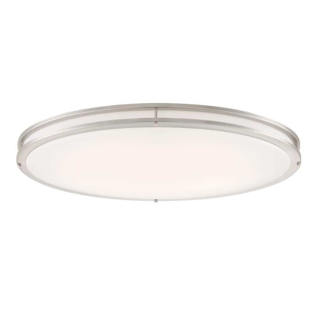 DC Series 32 in. 1-Light Modern Brushed Nickel Selectable Dimmable LED Oval Flush Mount with White Acrylic Shade - hbnnrlwfyzgurimqarlx@2x.jpg