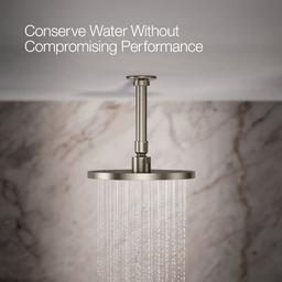 Contemporary Round 8" Single Function 2.5 GPM Rainhead with MasterClean Sprayface and Katalyst Air-Induction Technology - hbvbjrml41fikjal4qsp@2x.jpg