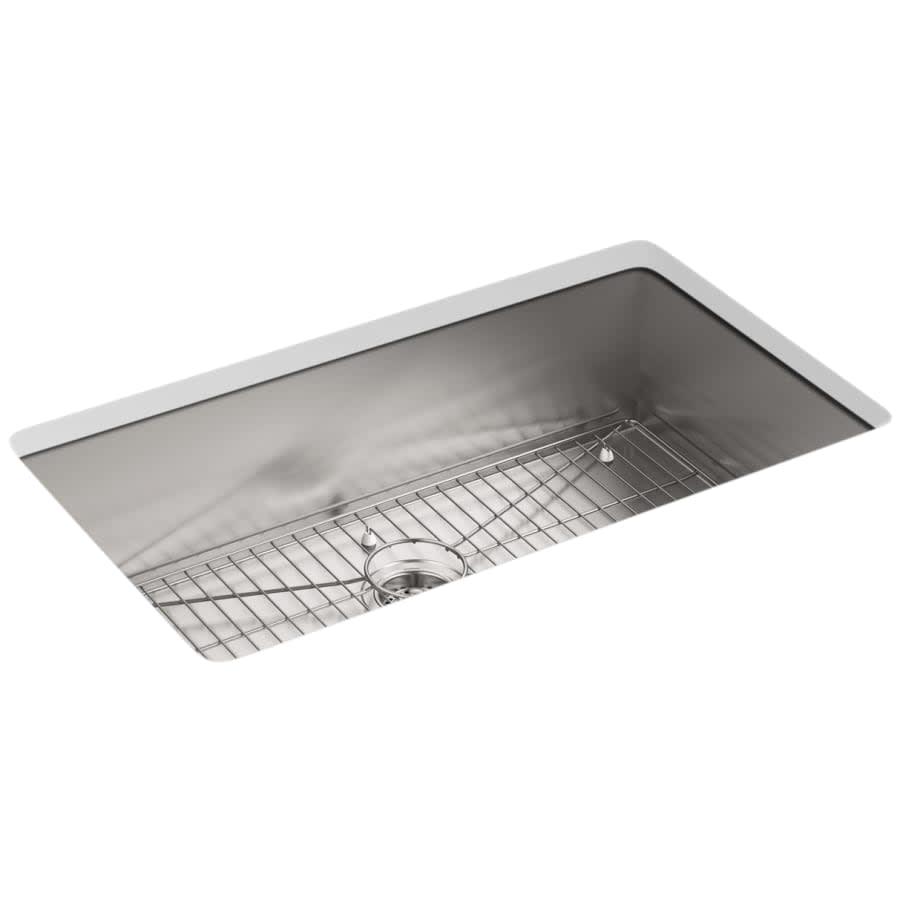 Vault 33" Single Basin Top-Mount/Under-Mount 18-Gauge Stainless Steel Kitchen Sink with SilentShield - hdfedambbo5krriiefgx@2x.jpg