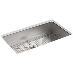 Vault 33" Single Basin Top-Mount/Under-Mount 18-Gauge Stainless Steel Kitchen Sink with SilentShield - hdfedambbo5krriiefgx@2x.jpg