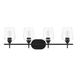 Pavlen 33 in. 4-Lights Black Vanity Light with Clear Glass Shade - hevqdx33cebgvpniya6d@2x.jpg