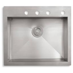 Vault 25" Single Basin Top-Mount/Under-Mount 18-Gauge Stainless Steel Kitchen Sink with SilentShield - hfowvqnkjbpm7arjbgb2@2x.jpg