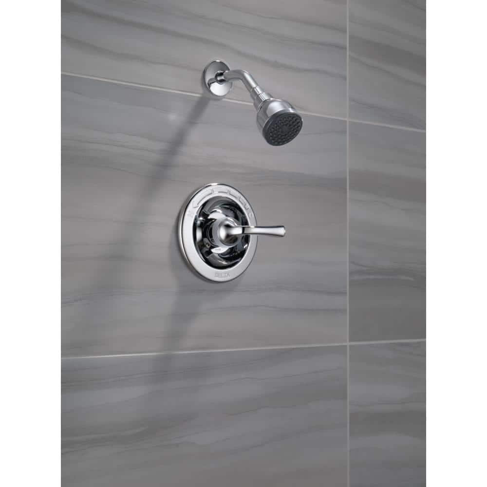 Foundations Single-Handle 1-Spray Shower Faucet in Chrome (Valve Included) - hfpf5hmg353hfp9sus7d@2x.jpg